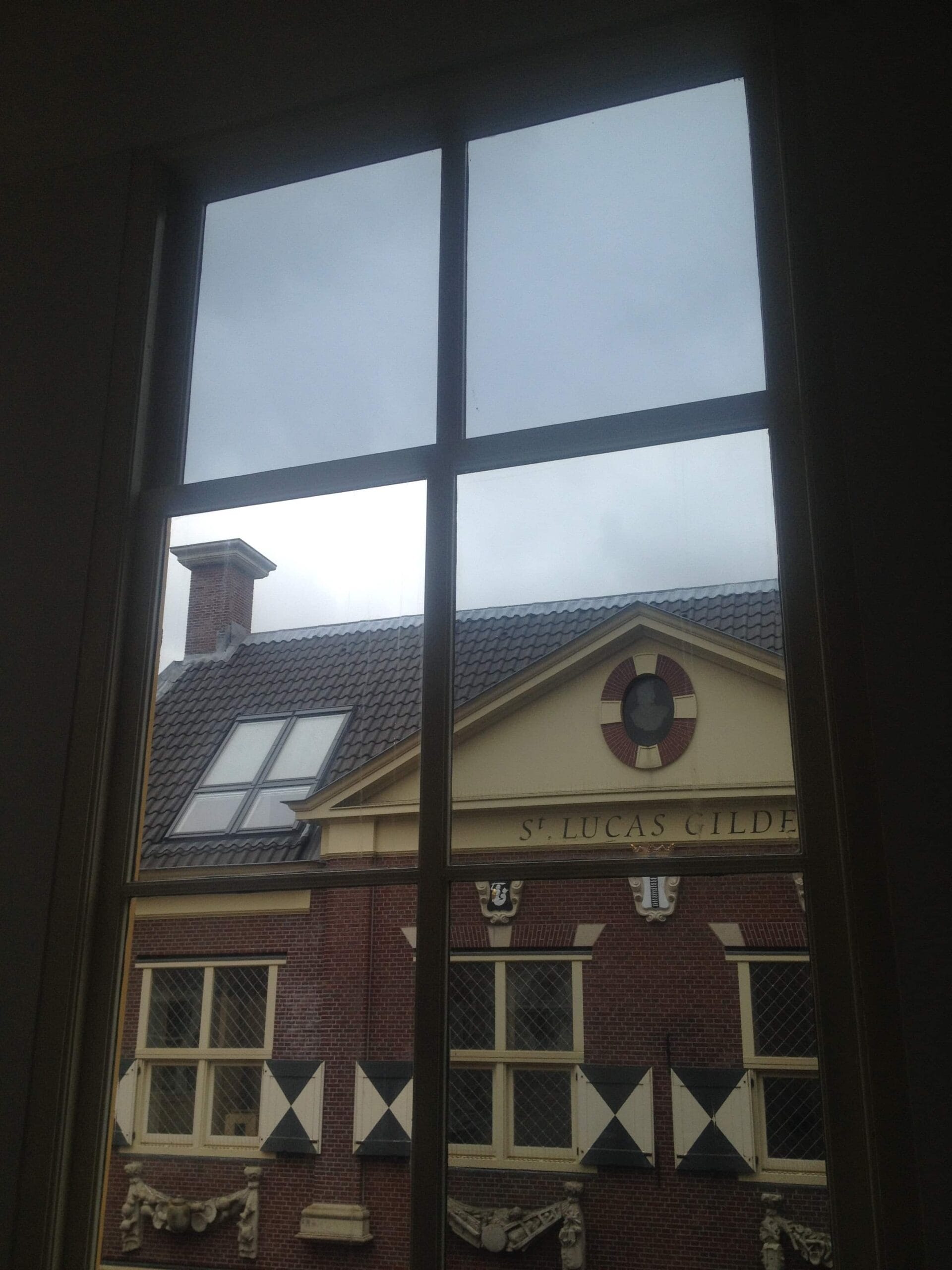 Clearview 40 gemonteerd op bovengedeelte van oude ramen, onderste gedeelte werd van Clearview 50 voorzien