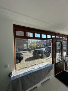 Clearview 70 geïnstalleerd op winkelramen